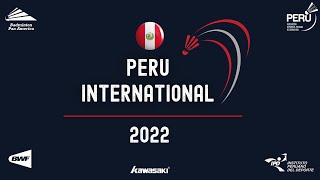 EN VIVO Campeonato Sudamericano Adulto y Juvenil de Bádminton Lima 2022  Día 4bádminton perú [upl. by Bradlee]