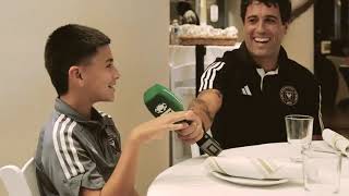 Entrevista A Thiago Messi COMPLETA [upl. by Enilatan252]