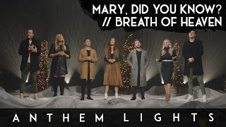 Mary Did You Know  Breath of Heaven  AnthemLightsOfficial amp CharlotteAve Cover on Spotify amp Apple [upl. by Earley]