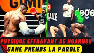 Ngannou dévoile un physique qui fait peur Gane prend la parole après la polémique avec Lopez [upl. by Keith]