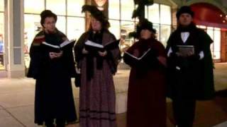 Victorian Carollers entertain holiday shoppers [upl. by Airyt140]