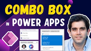 Combo box control in Power Apps  Search Filter Large Data Default values [upl. by Yrhcaz598]