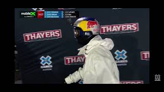 Jesper Tjäder Switch Double Backflip at X Games Knuckle Huck 2024 [upl. by Aluin]