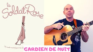 TUTO GUITARE  GARDIEN DE NUIT Francis Cabrel [upl. by Sachsse]