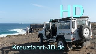 AIDA Ausflug FUE06  Fuerteventura per Jeep erkunden erlebt bei Kanaren Kreuzfahrt [upl. by Nirrok]