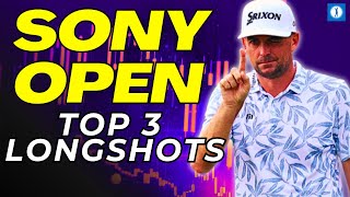 2024 Sony Open  Launching Longshots  PGA Golf Betting Picks [upl. by Toogood615]