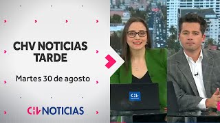 NOTICIERO  CHV Noticias Tarde Martes 30 de septiembre de 2022 [upl. by Cloots114]