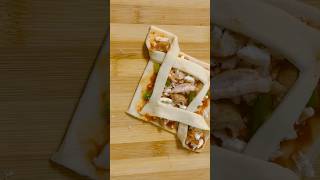 Puff pastry appetizer Puff pastry mini PIZZAshortsfeed [upl. by Corinne]