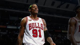 Dennis Rodman Top 10 Plays as a Bull [upl. by Aynotak]