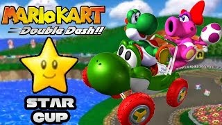 Mario Kart Double Dash Star Cup 150cc Coop Race to Mario Kart 8 Marathon [upl. by Madra171]