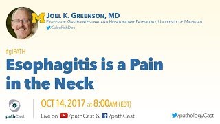 GIpath  Esophagitis is a Pain in the Neck  Dr Greenson Michigan [upl. by Paolina]