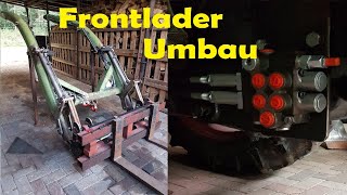 Hydraulische Gerätebetätigung Eigenbau  Teil 1  Baas Frontlader  DIY  Fendt Farmer 4s [upl. by Nivrag]