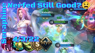 Seraphine  Nerfed Still Good  Patch 52c   Ranked  Ep356 [upl. by Eiromem]