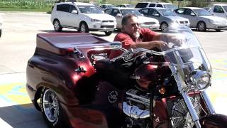 Larry Currys Boss Hoss Trike [upl. by Gratt]