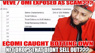 ECOMI OMI TOKEN LIES MISSING NFTS AND MORE MANIPULATION EXPOSED CAUGHT BOTTING OWN DROPS [upl. by Darcy]