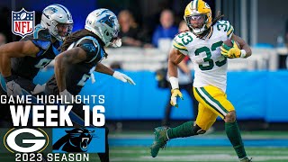 Green Bay Packers vs Carolina Panthers Game Highlights  NFL 2023 Week 16 [upl. by Lorenza414]