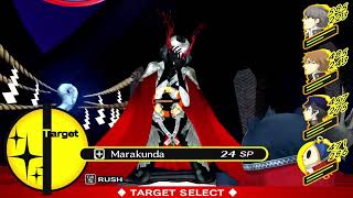 Persona 4 Golden  fighting KusuminoOkami hardest mode [upl. by Eatnom]