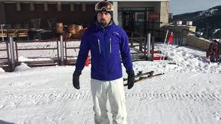 Serkan Hoca Snowboard Temel Eğitim Dersleri Snowboard Lesson 15 [upl. by Aihsatsan]