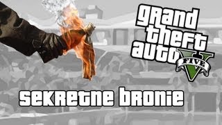 Sekretne bronie w GTA V koktajl Mołtowa kij golfowy kij baseballowy  Poradnik  Lokalizacja [upl. by Ehsrop]