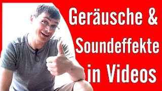 Soundeffekte kostenlos downloaden und wie du Soundeffekte für Videos verwendest [upl. by Ennaylloh26]