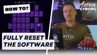 Master the art of Azeron Software reset azeroncyborg [upl. by Enineg]