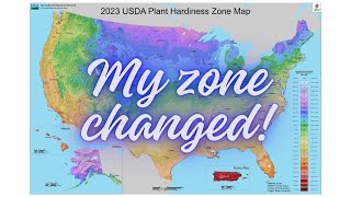 Did YOUR USDA Hardiness Zone Change Mine did Zone 8a to Zone 8b northtexas zone8a zone8b [upl. by Beaner]