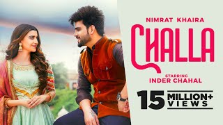 Challa Official Video Nimrat Khaira Ft Inder Chahal  Latest Punjabi Songs 2022  New Songs 2022 [upl. by Max]