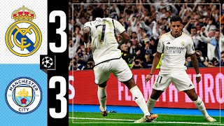 Real Madrid 33 Manchester City  HIGHLIGHTS  Champions League [upl. by Sungam]