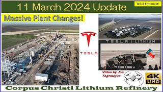 Tesla corpus Christi Lithium Plant Review amp Discussion 11 March 2024 Development Update 1000 AM [upl. by Okram552]