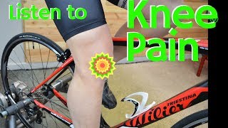 Fix Cycling Knee Pain  By Listening to your body [upl. by Anilyx]