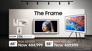 Samsung Frame TV  The perfect matte display [upl. by Agamemnon]