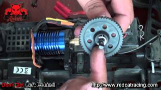 How to replace Caldera SC10E Main gear [upl. by Baiel769]