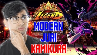 Modern Legend Juri KamiKura LOVES Drive Rush Medium Punch  Street Fighter 6 [upl. by Agnella305]