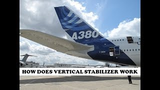 How does vertical Stabilizer work on an Aircraft [upl. by Prunella777]