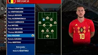 Panama Vs Belgica 03 Grupo G Mundial Rusia 2018 [upl. by Nani]