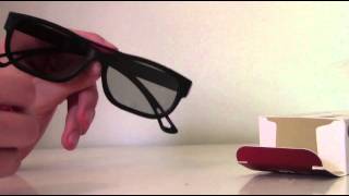 Unboxing amp Review LG Cinema 3D Glasses [upl. by Lain]