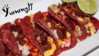 Cómo hacer Tacos De Tamarindo Botana MexicanaIvonneDiazMakeup [upl. by Orlena]