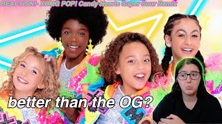 XOMG POP Candy Hearts Super Sour Remix MV REACTION [upl. by Charters]