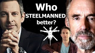 Who STEELMANNED better  Jordan Peterson vs Sam Harris w Douglas Murray [upl. by Aramen]