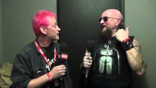 Hawkwind Interview Backstage at Planet Rockstock 2013 [upl. by Norrahs]