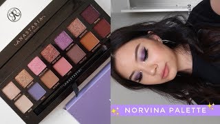 3 LOOKS 1 PALETTE ⋆ ABH NORVINA PALETTE [upl. by Benisch]