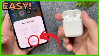 How To Connect AirPods To iPhone Easy Method [upl. by Helli]