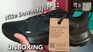 Nike Downshifter 12 unboxing before you buy nike nikerunning [upl. by Magnien]