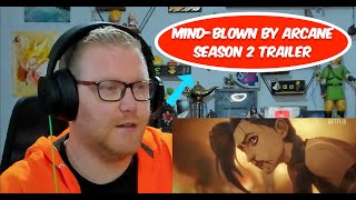 CBL Reacts MindBlown by Arcane Season 2 Trailer [upl. by Esoj]