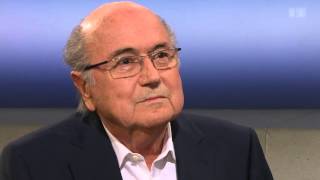 Sepp Blatter in der SRF Rundschau [upl. by Stillas]