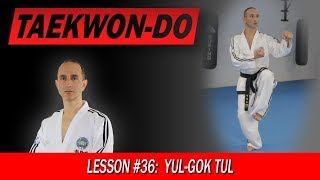 YulGok Tul  TaekwonDo Lesson 36 [upl. by Anelam]