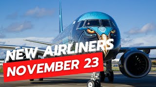 New Airliners November 2023  See the Pictures [upl. by Amhsirak]