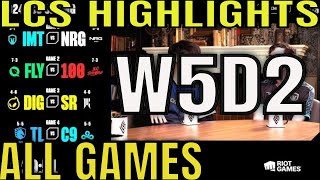 LCS Highlights Week 5 Day 2 ALL GAMES  LCS Spring 2024 W5D2 [upl. by Hills]