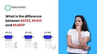 What is the difference between RS232 RS422 and RS485 RadicalTechArt I RadicalTalks I [upl. by Tindall736]