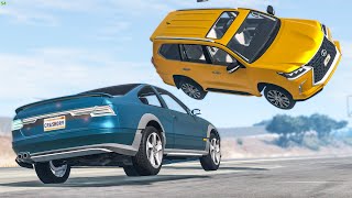 Out Of Control Rollover Crashes 23  BeamNG Drive  CRASHdriven [upl. by Ylirama]